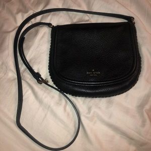 kate spade black crossbody bag in black